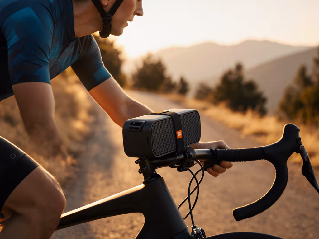 cyclist_riding_with_speaker_strapped_to_handlebars
